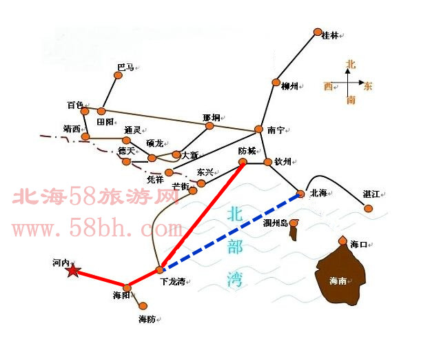 北海去越南旅游