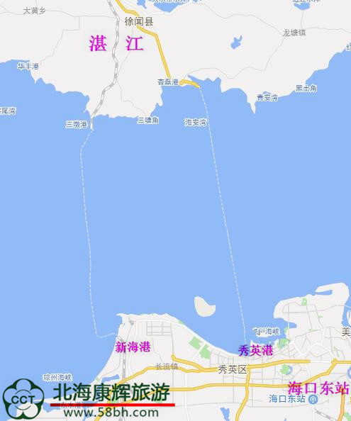 海口坐船碼頭,廣西北海旅行社,