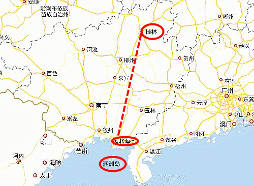 桂林到潿洲島旅游路線和費(fèi)用,廣西北海旅行社,