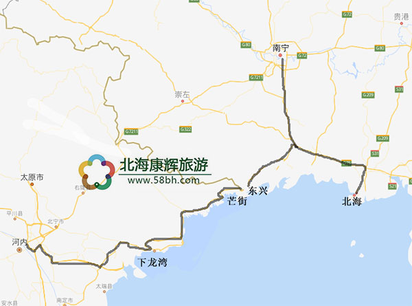 從南寧和北海到越南哪個(gè)方便,廣西北海旅行社,