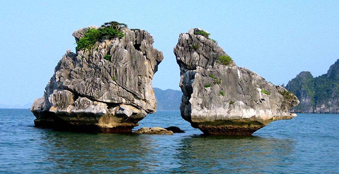 下龍灣天堂島,越南旅游,