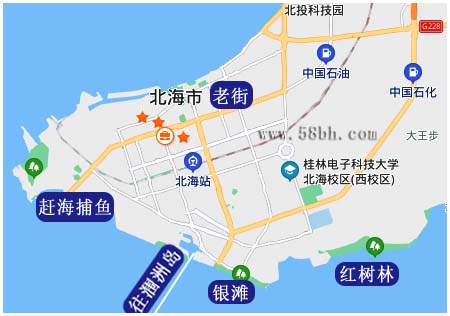 杭州到北海旅游,廣西北?？递x旅行社,