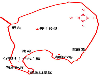 北海潿洲島自駕游攻略