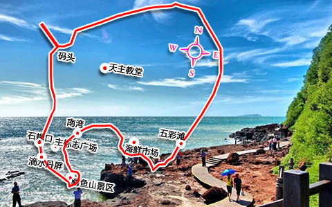 廣州到北海潿洲島旅游