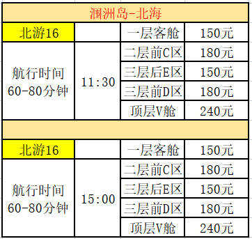 中秋節(jié)北海潿洲島旅游