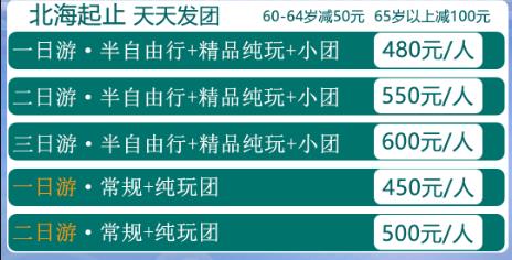 12月17日到23日北海的天氣預報