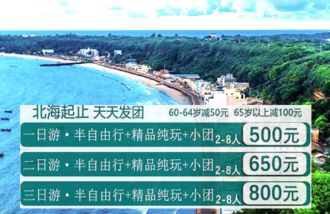 春節(jié)到潿洲島二日游要650元